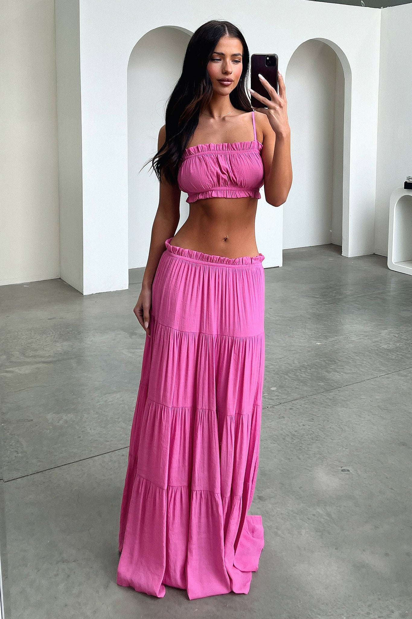 Selina Crop - Pink - Image 7