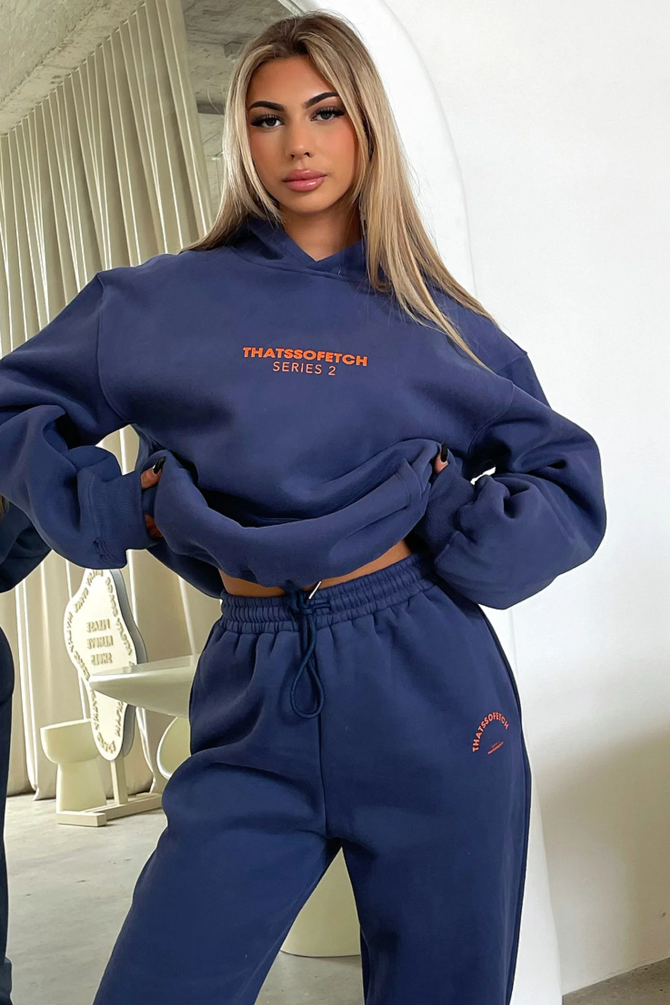 Series 2 Hoodie - Navy - Image 3