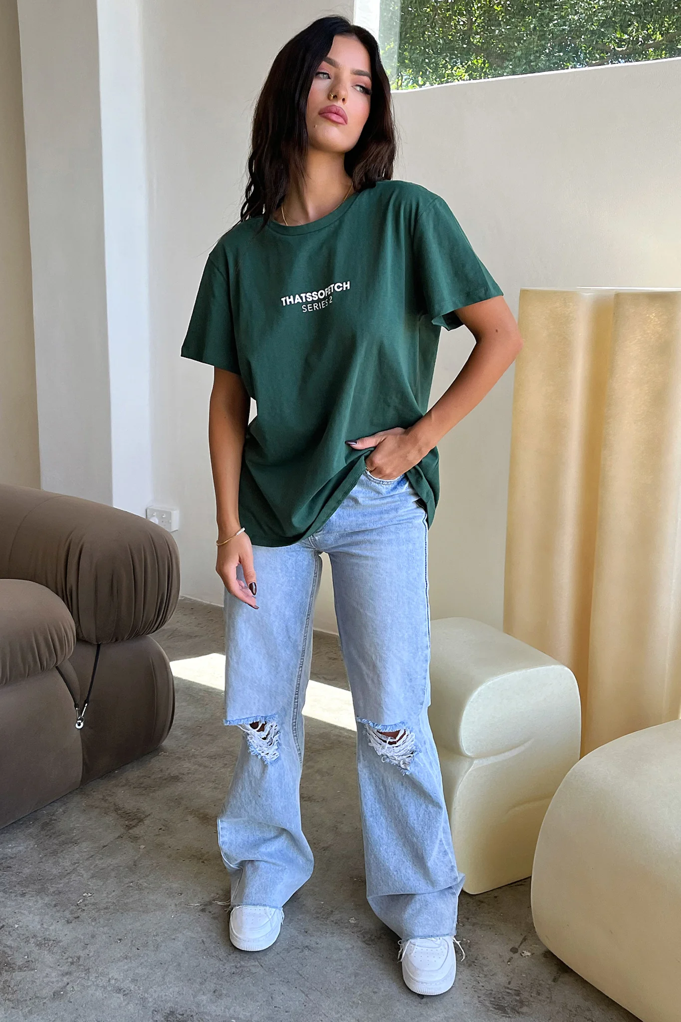 Series 2 Tee - Emerald - Image 5