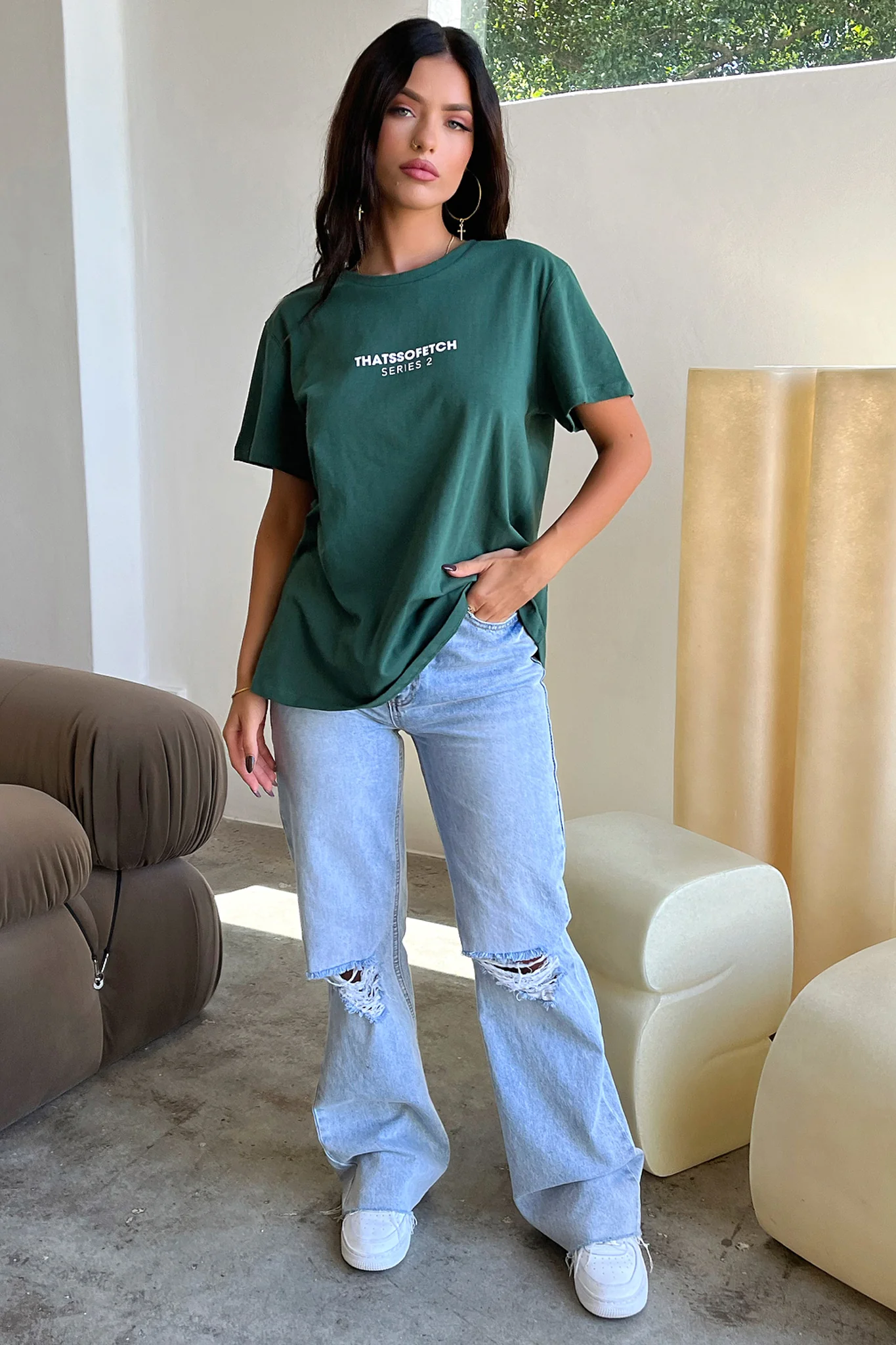 Series 2 Tee - Emerald - Image 7