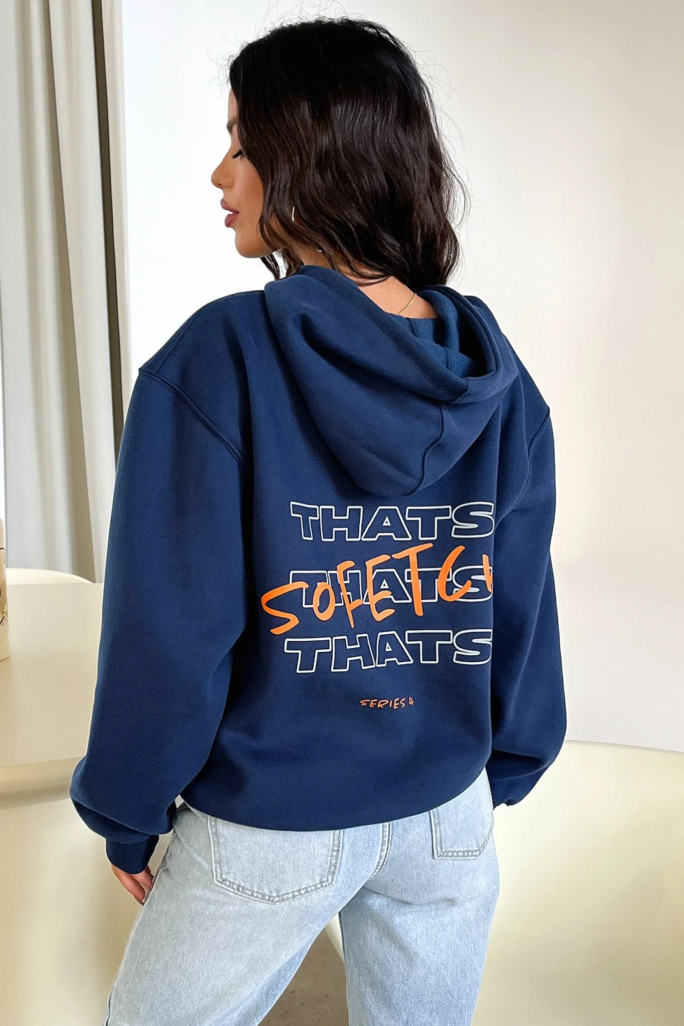 Series 4 Hoodie - Navy - Image 8