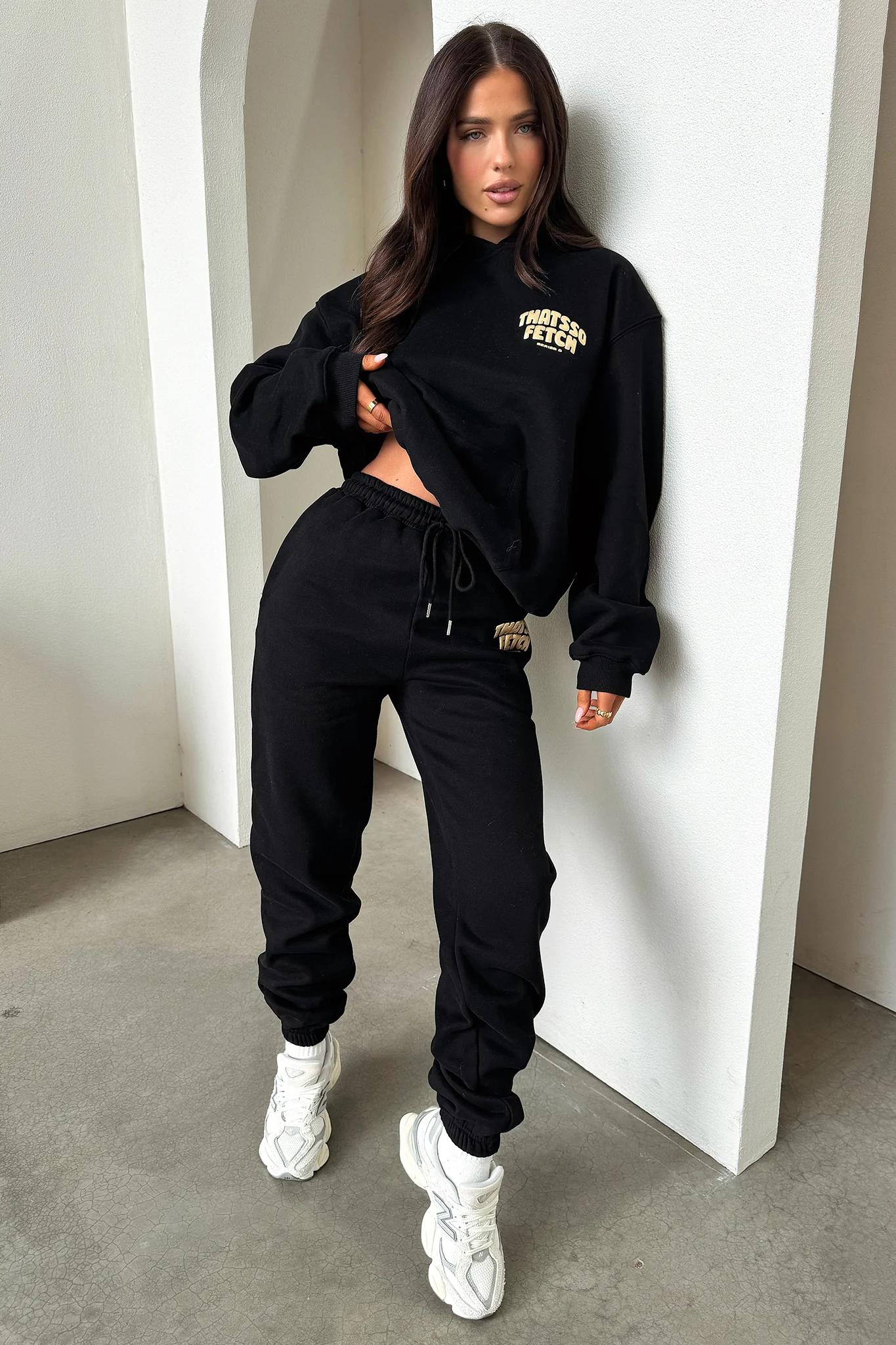 Series 5 Hoodie - Black/Gold - Image 4