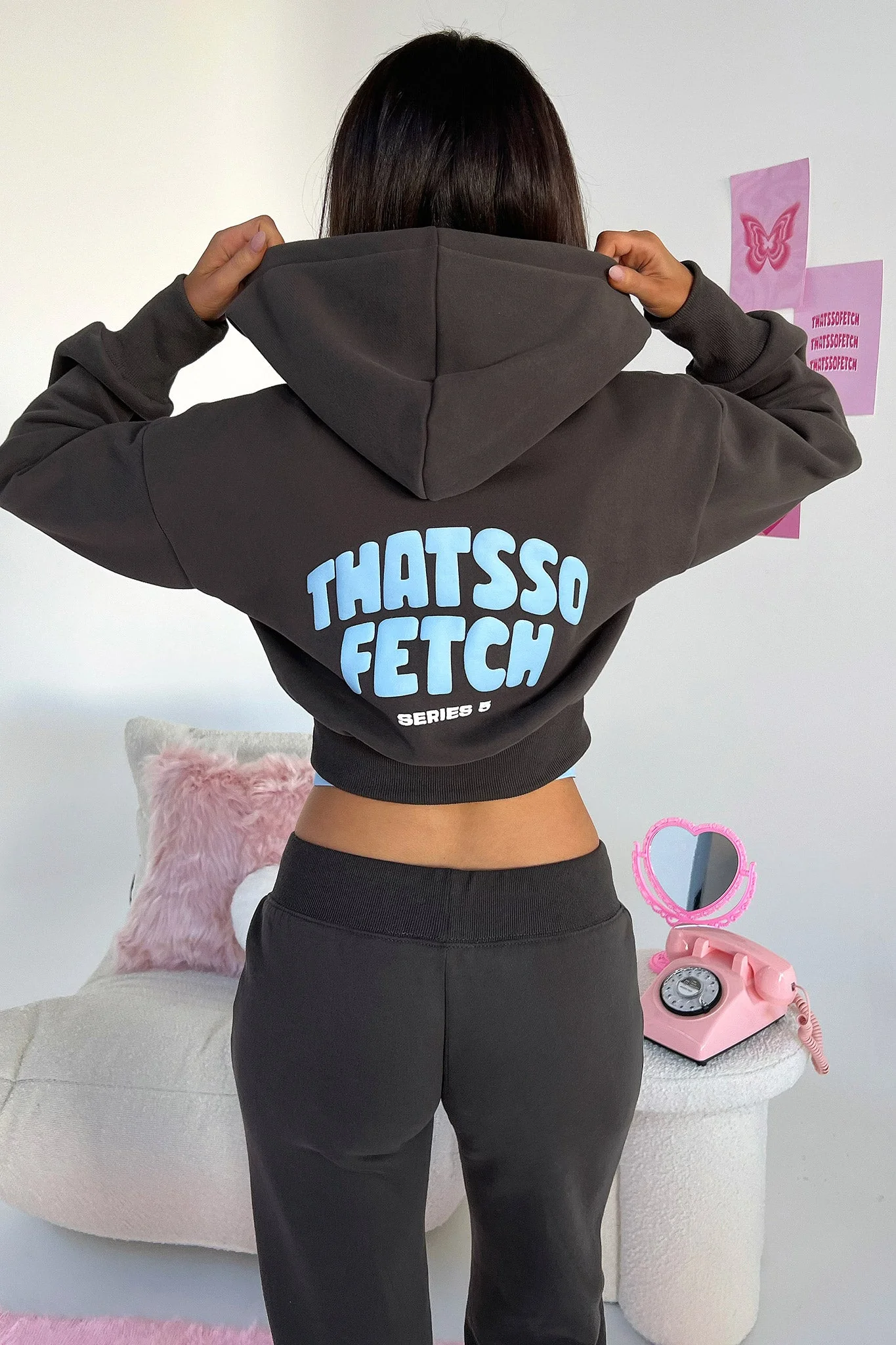 Series 5 Low Rise Sweatpants - Charcoal/Blue - Image 10