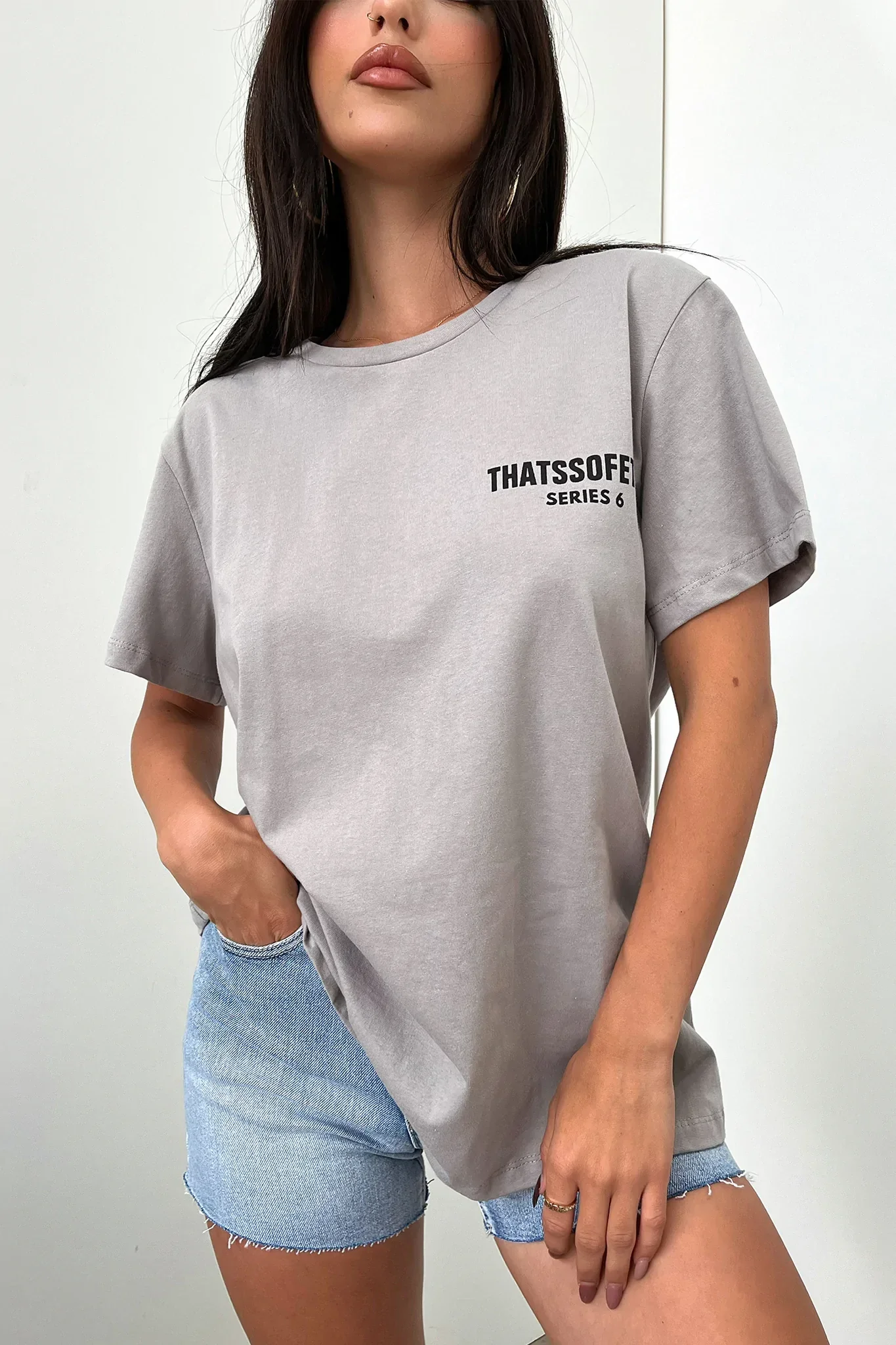 Series 6 Tee - Grey - Image 2