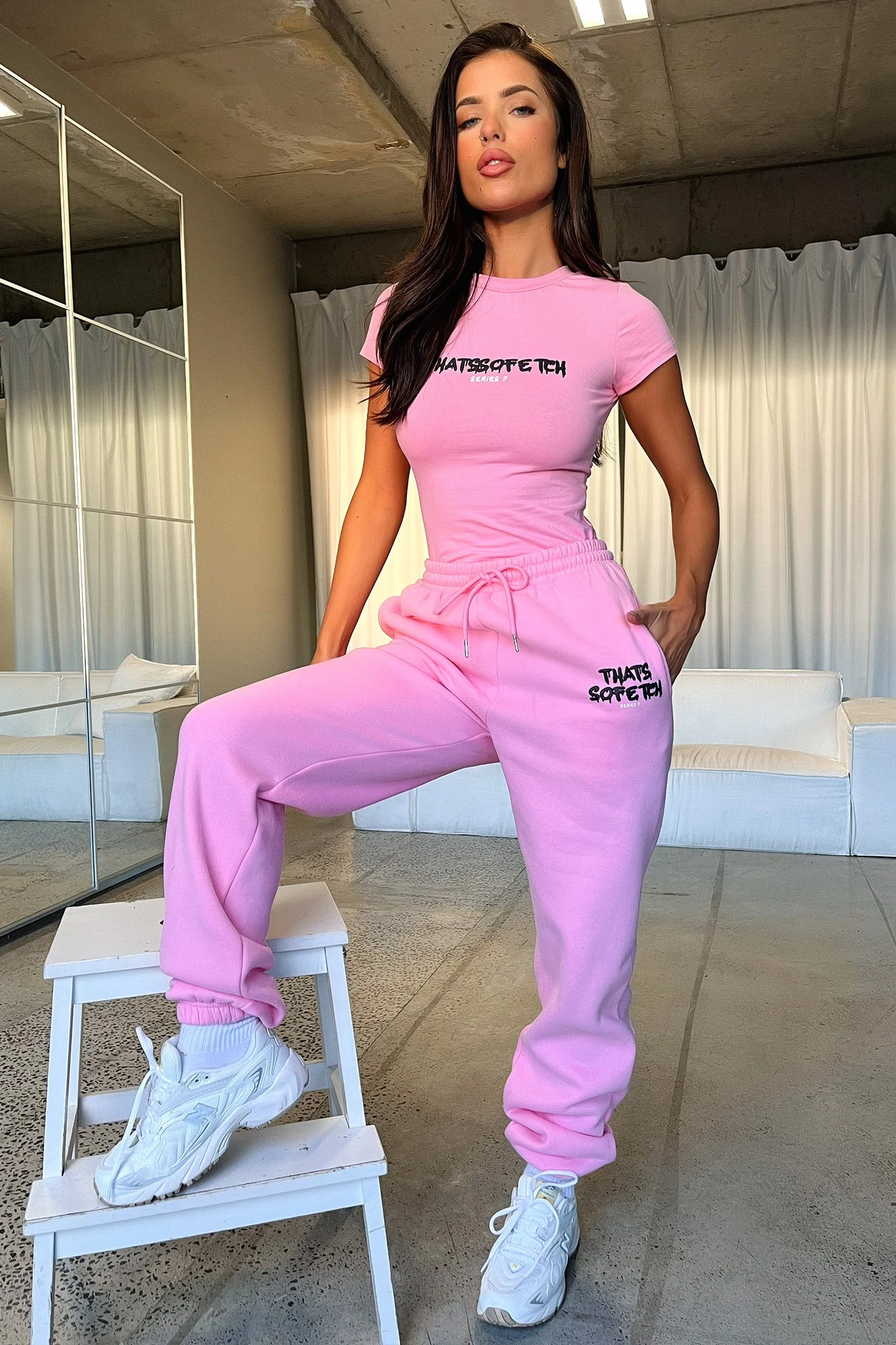 Series 7 Tee - Pink - Image 2