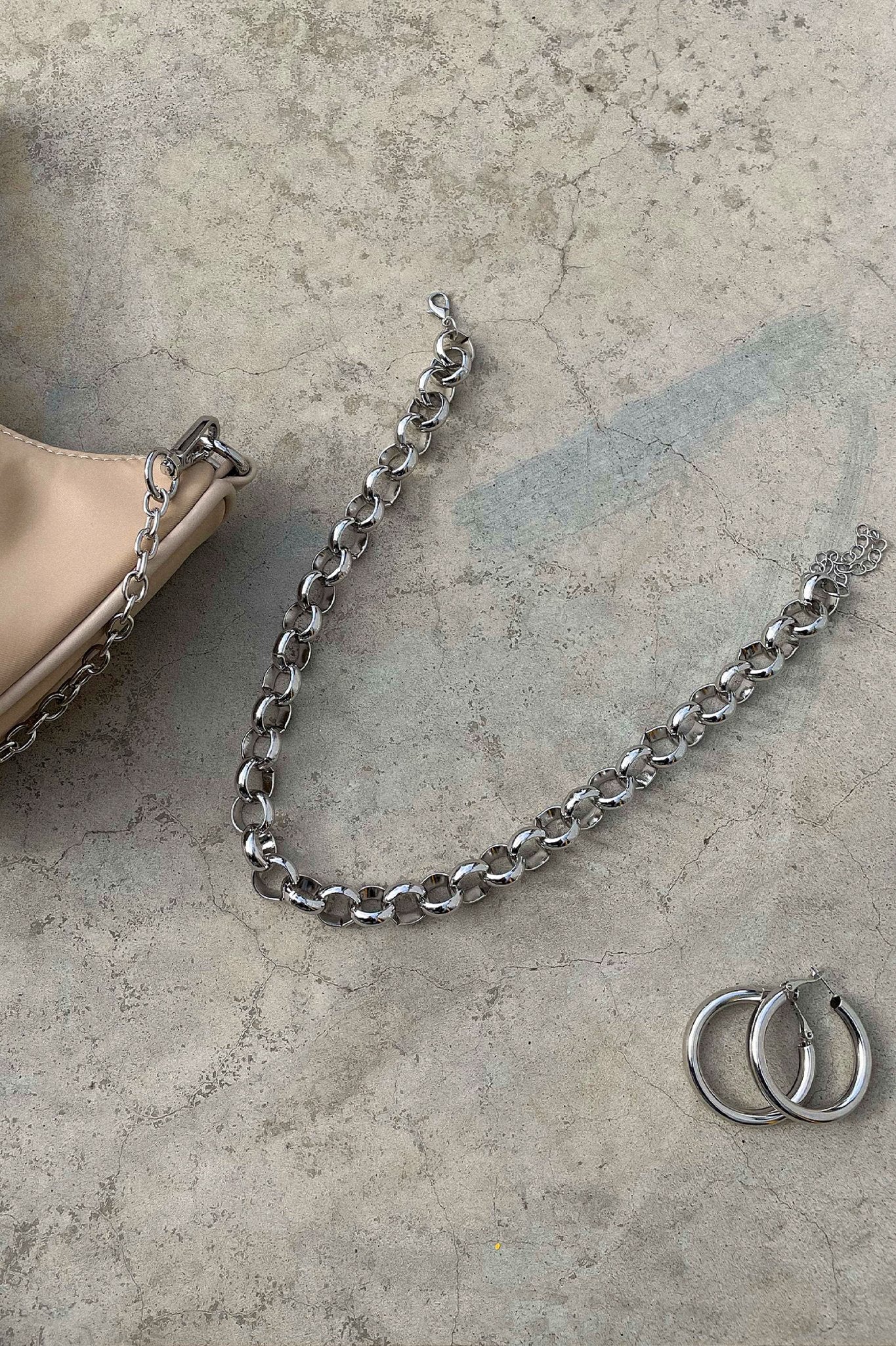 Tara Chunky Chain - Silver - Image 6
