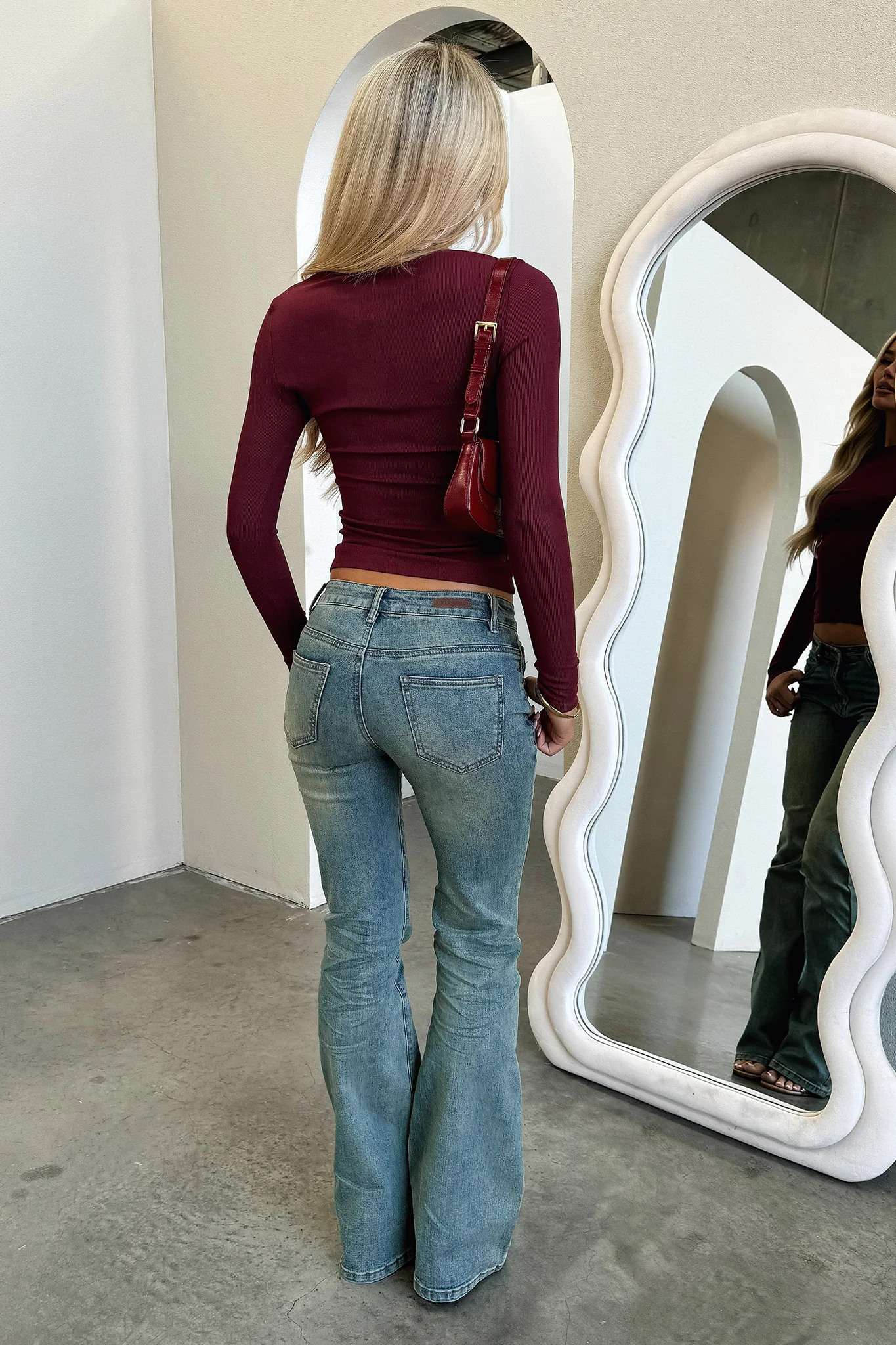 Taylyn Jeans - Faded Denim - Image 11