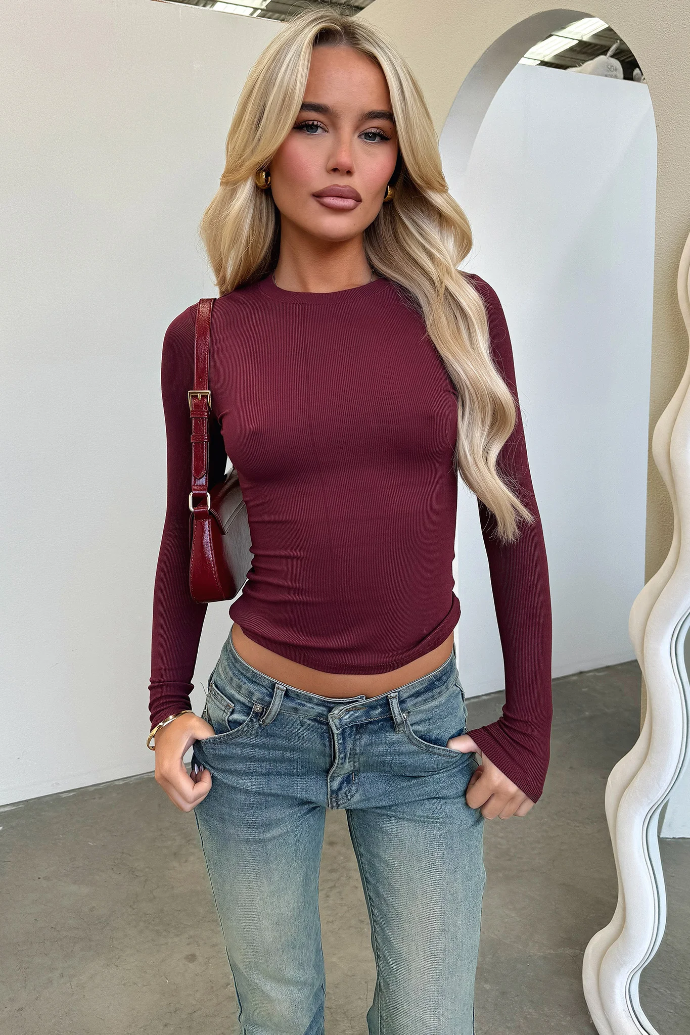 Taylyn Jeans - Faded Denim - Image 2