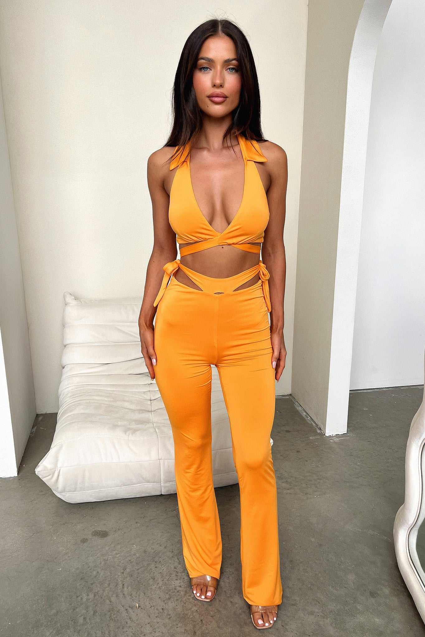Thia Crop - Orange - Image 3