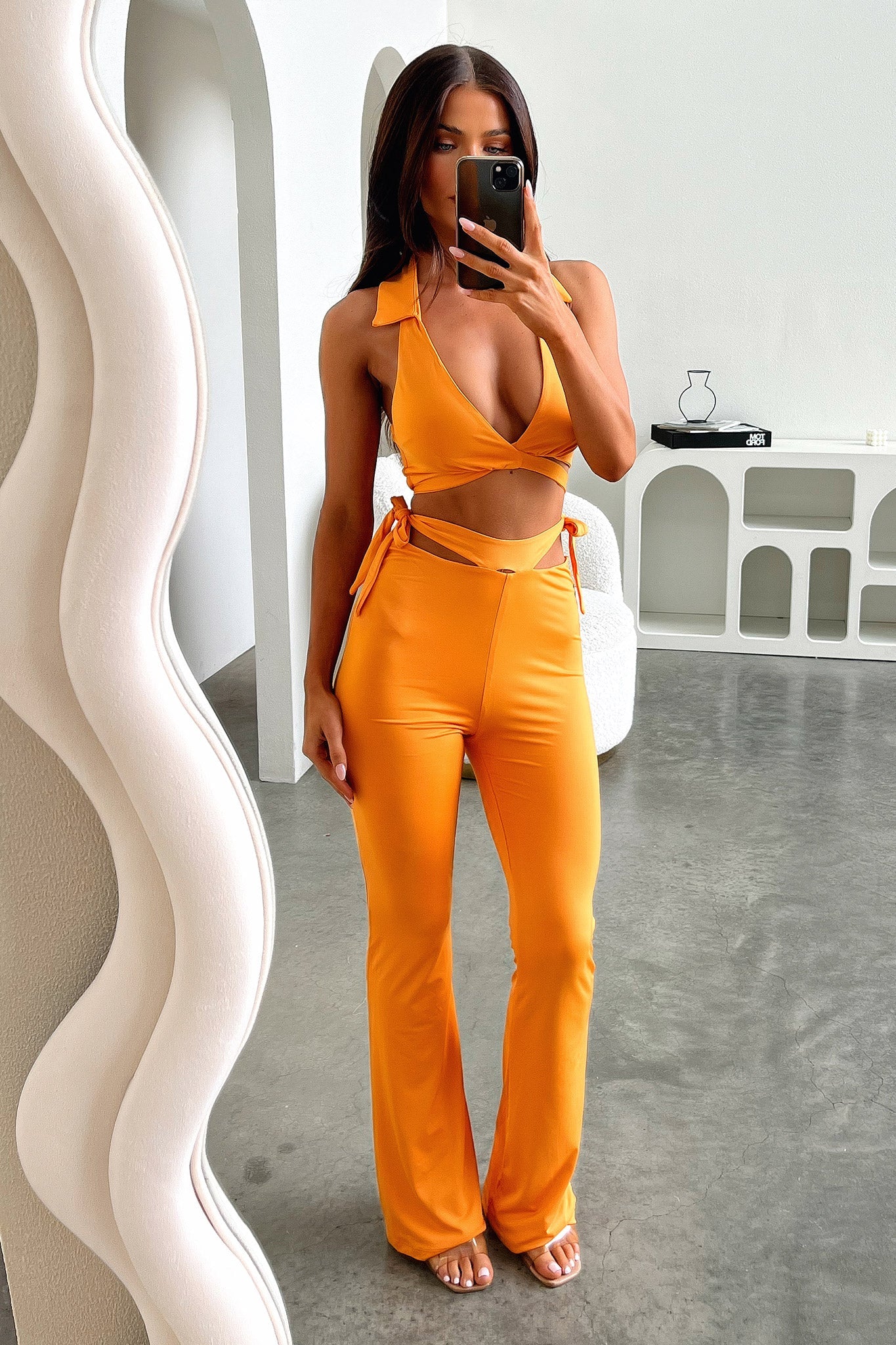 Thia Crop - Orange - Image 5