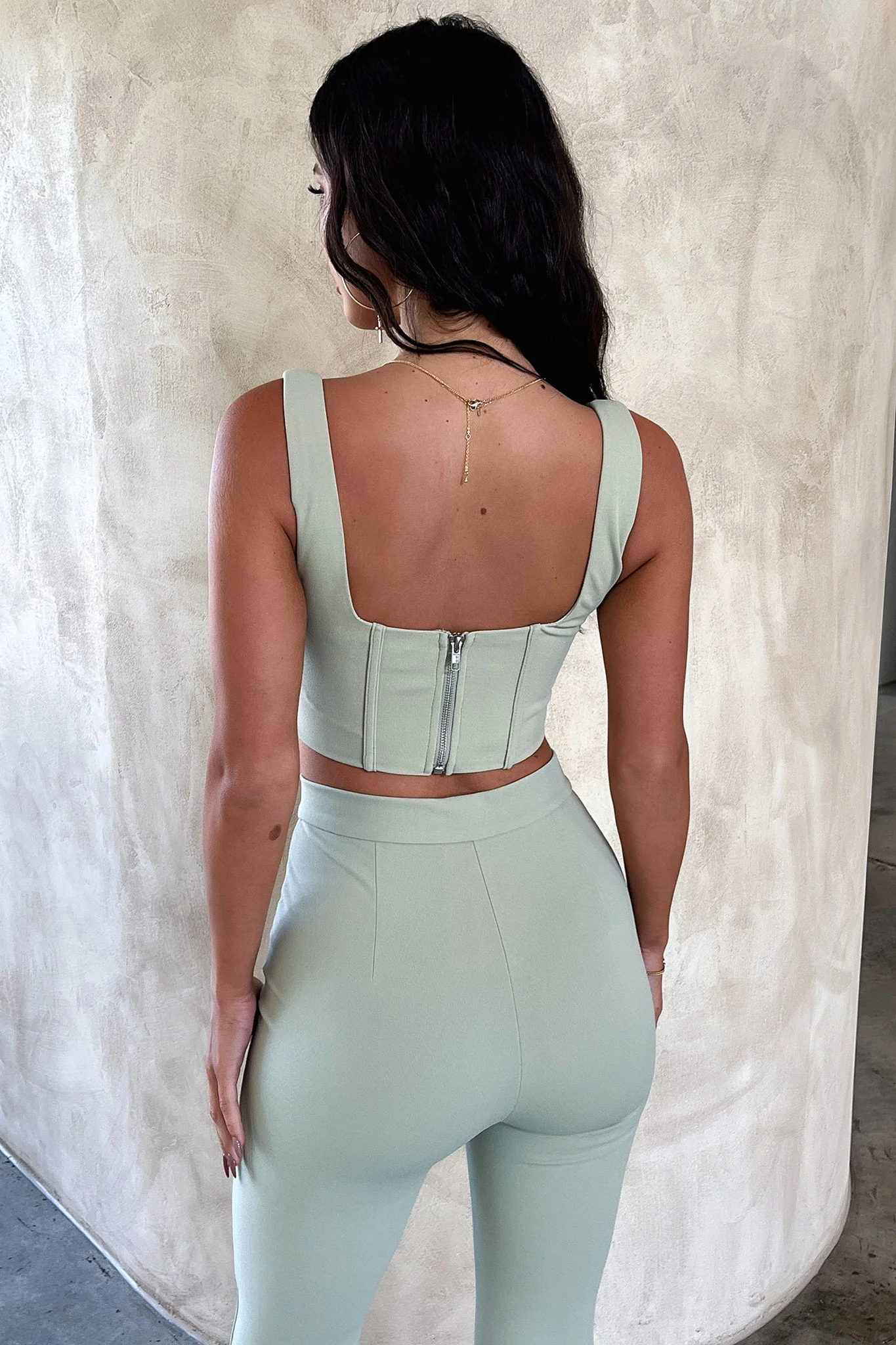 Token Flare Pants - Sage - Image 7