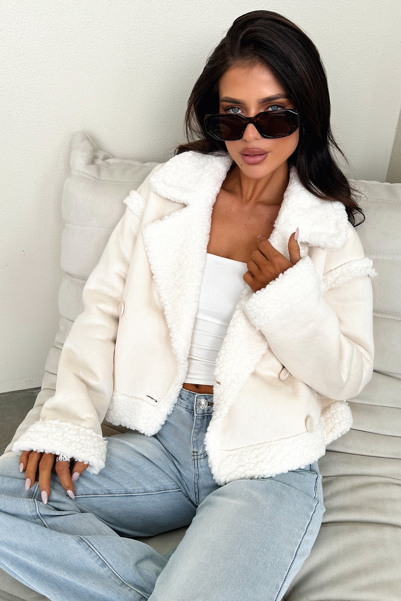 Torez Jacket - Cream - Image 3
