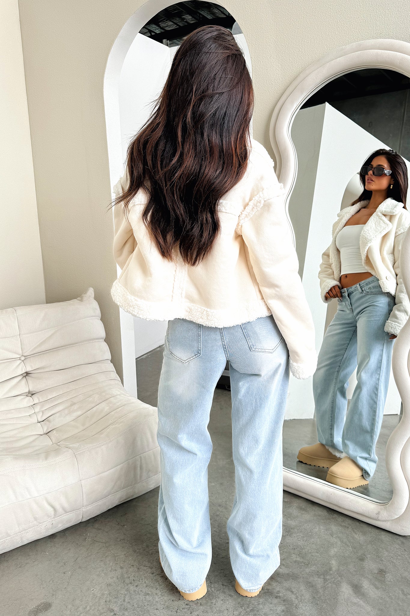 Torez Jacket - Cream - Image 7