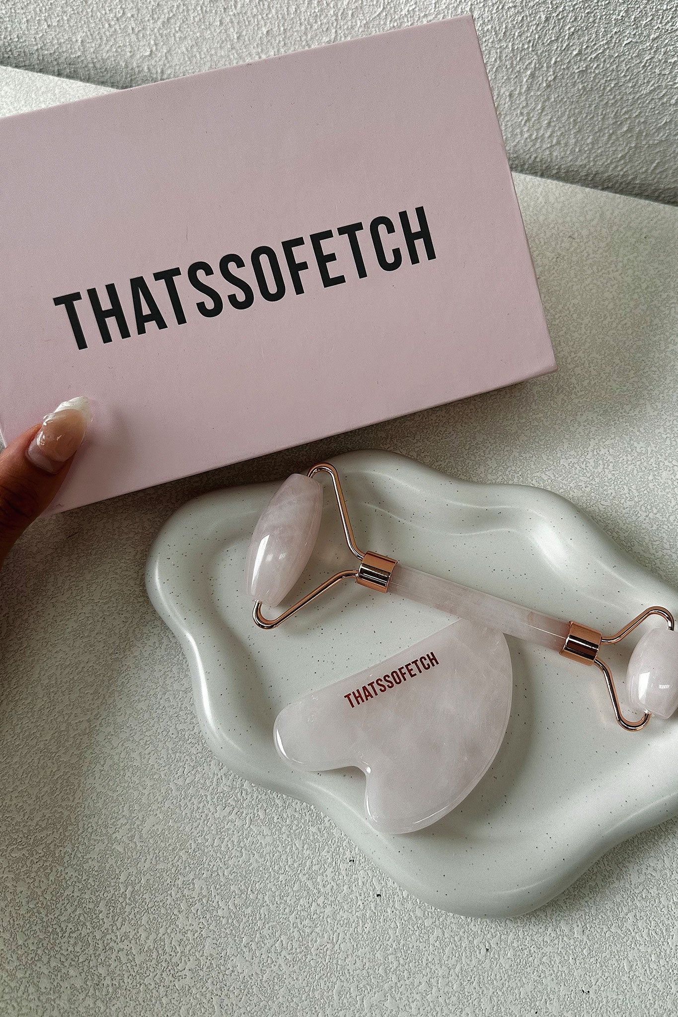 TSF Face Roller and Gua Sha Set - Image 4