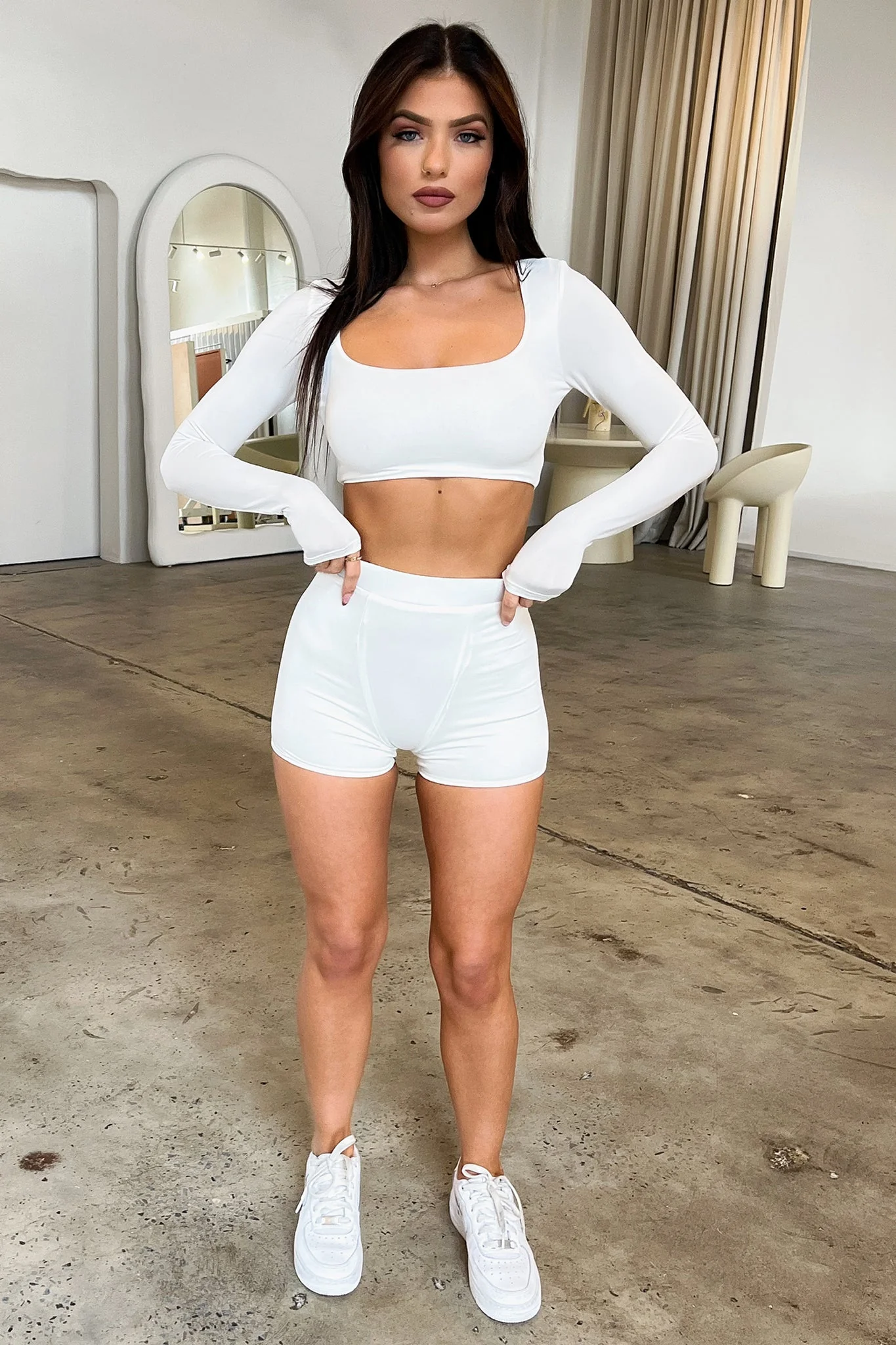 Vacay Shorts - White - Image 3