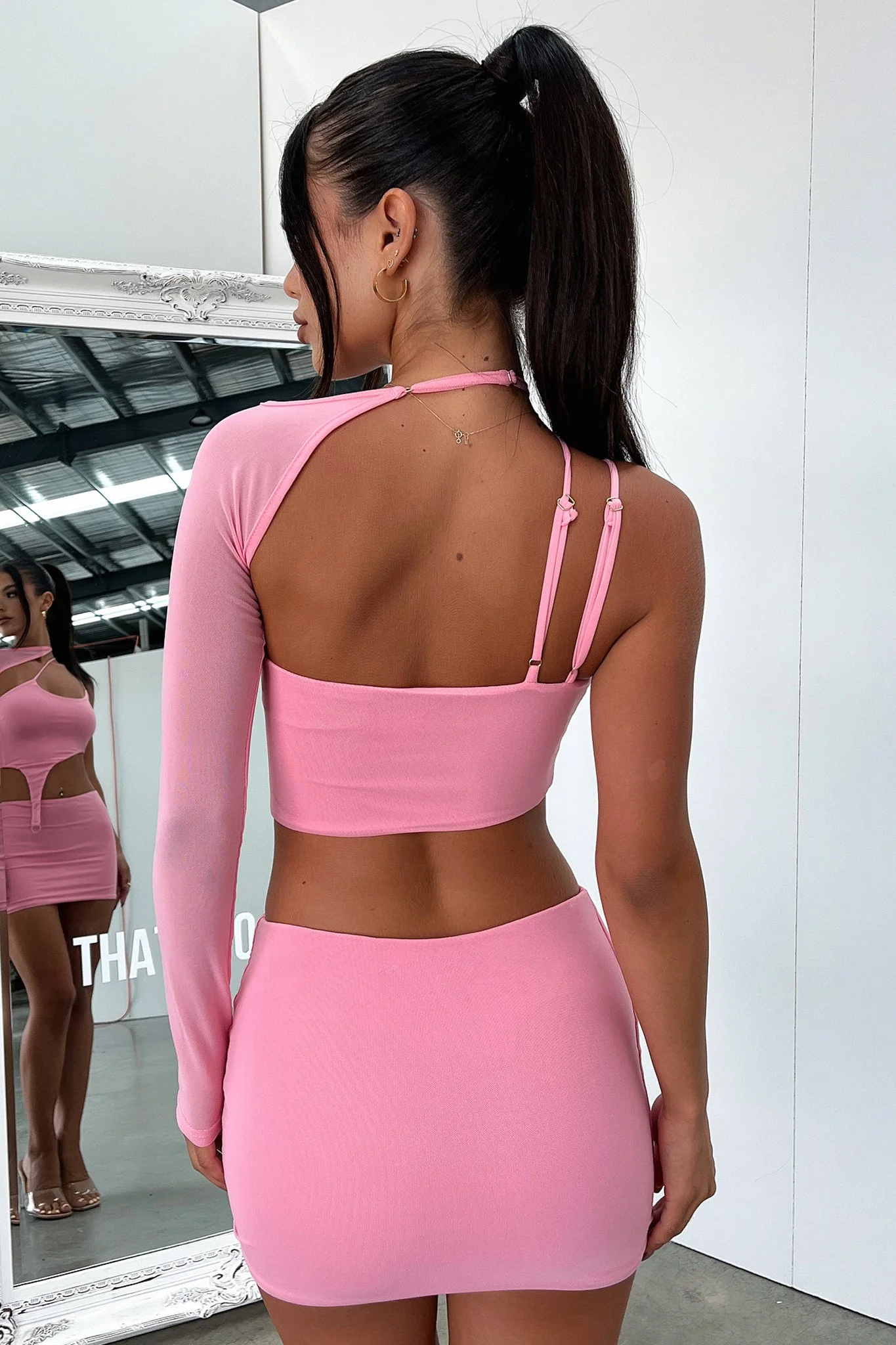 Xia Mini Skirt - Pink - Image 6